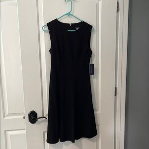 Elegant Black Sleeveless Dress